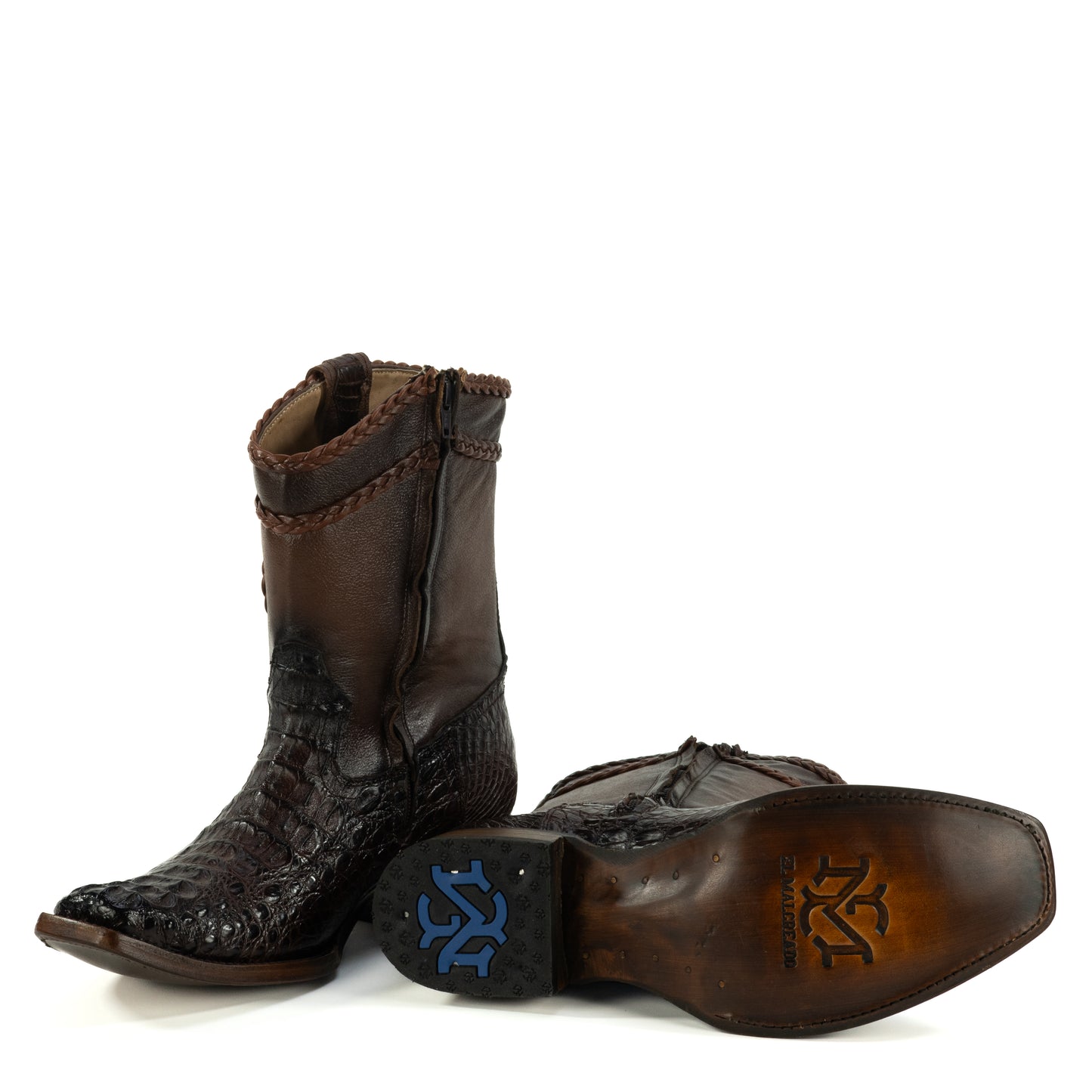 MAURO PREMIUM COCODRILO NUCA CAFE