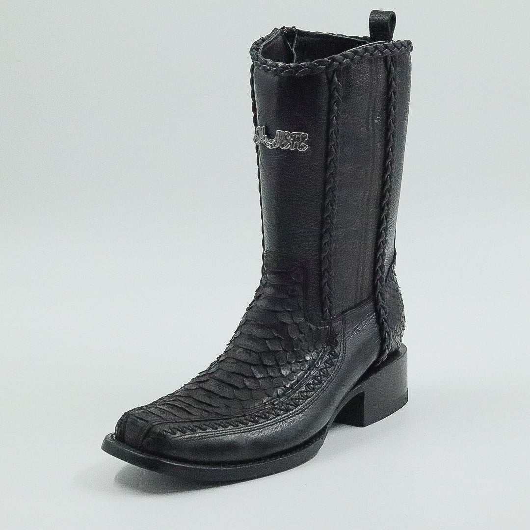 JEFE PITON NEGRO NOBUCK 🐍