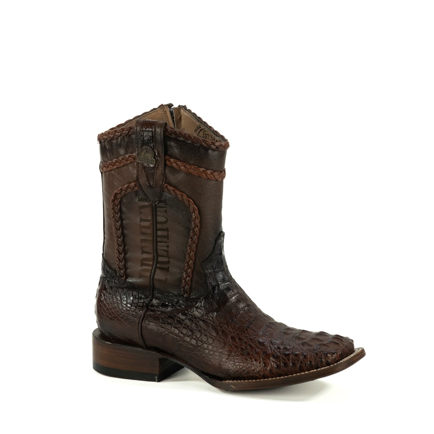 MAURO PREMIUM COCODRILO NUCA CAFE