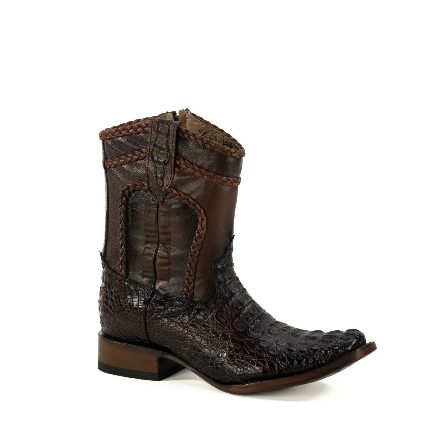 MAURO PREMIUM COCODRILO NUCA CAFE