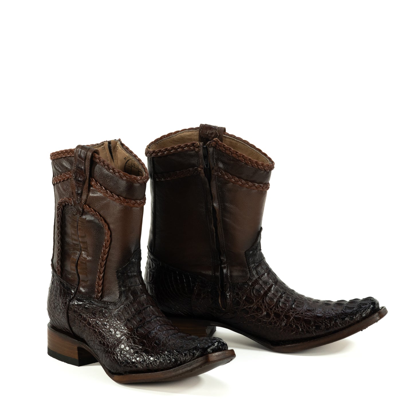 MAURO PREMIUM COCODRILO NUCA CAFE