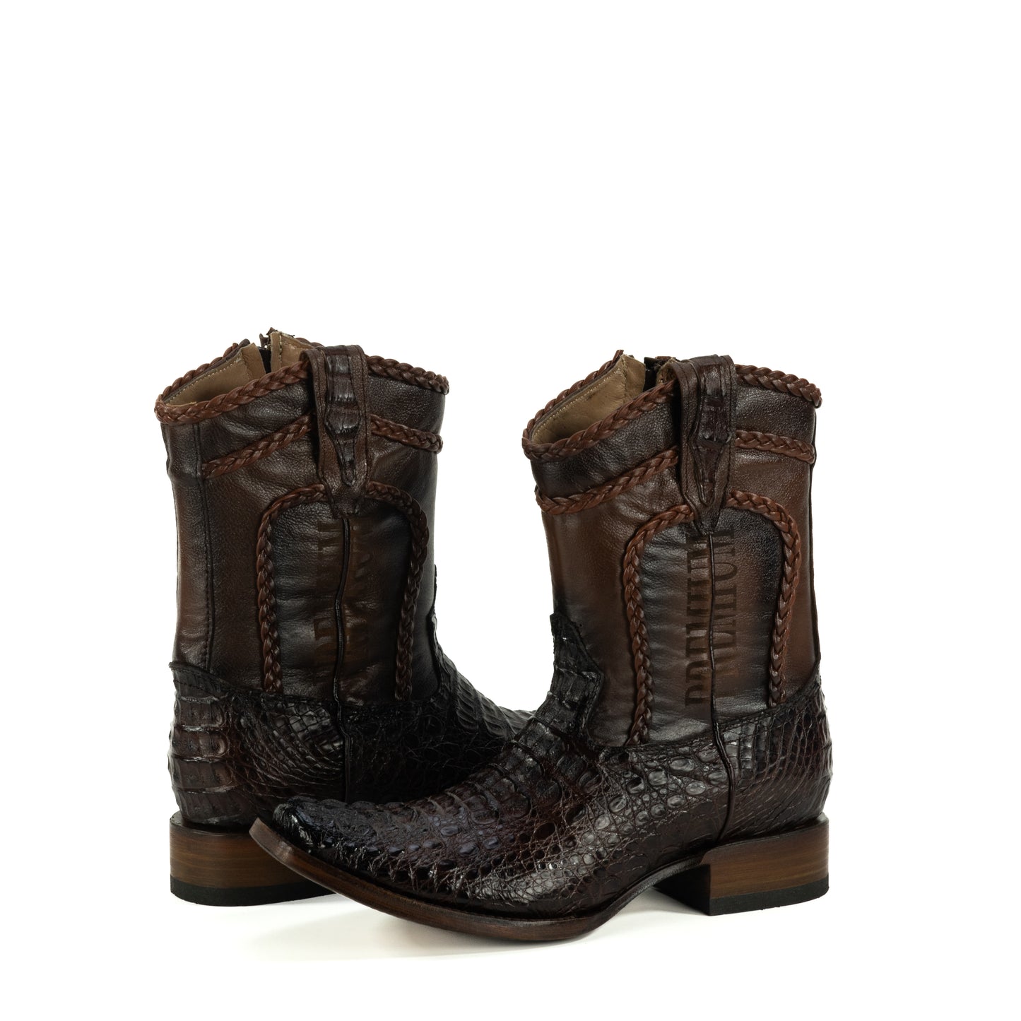 MAURO PREMIUM COCODRILO NUCA CAFE