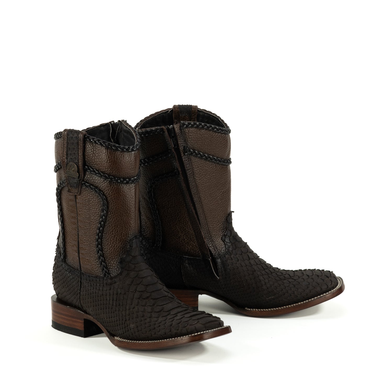 MAURO PREMIUM PITON NOBUCK CAFE